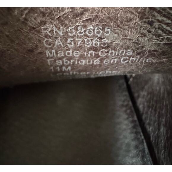 CALIBRATE Men’s Brown Leather Double Monk Strap Dress Shoes 11M – Classic Style - Picture 11 of 11